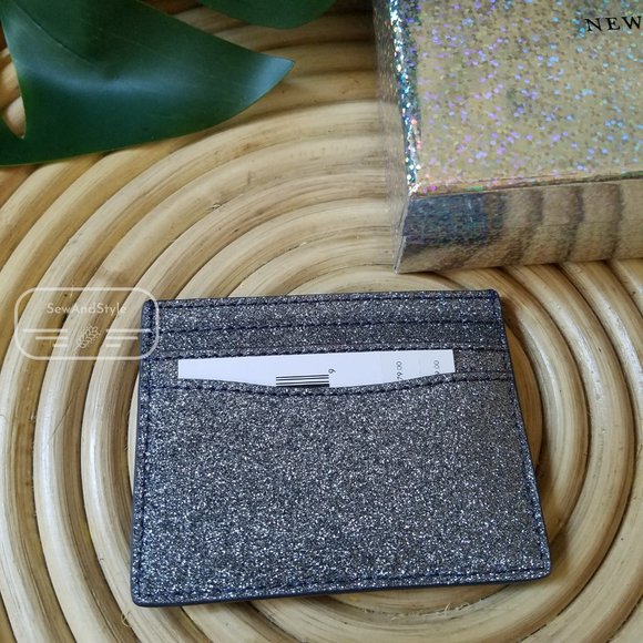 Kate Spade Boxed Small Slim Card Holder Dusk Navy - Picture 5 of 15